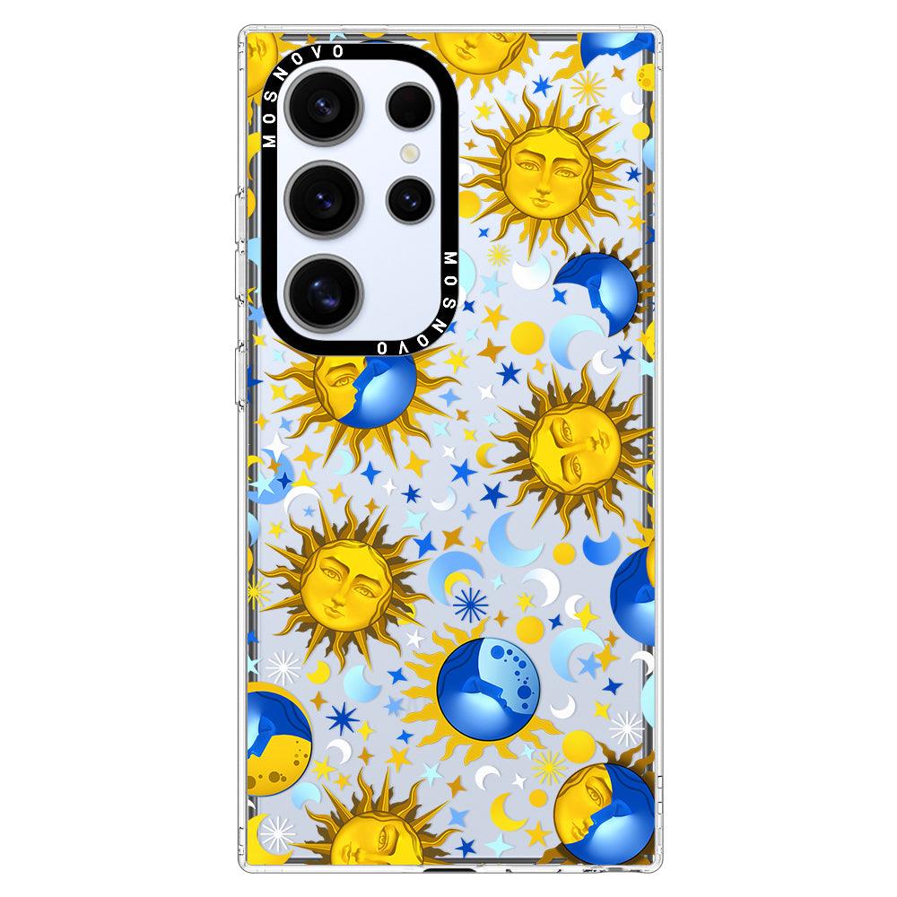 Celestial Sun Moon Phone Case - Samsung Galaxy S24 Ultra Case - MOSNOVO