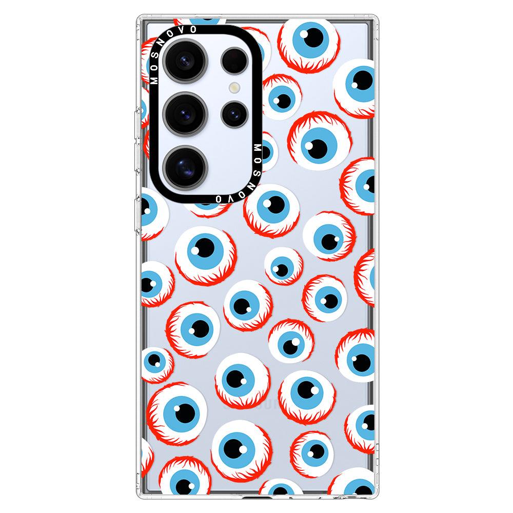 Bloody Eyeball Phone Case - Samsung Galaxy S24 Ultra Case - MOSNOVO