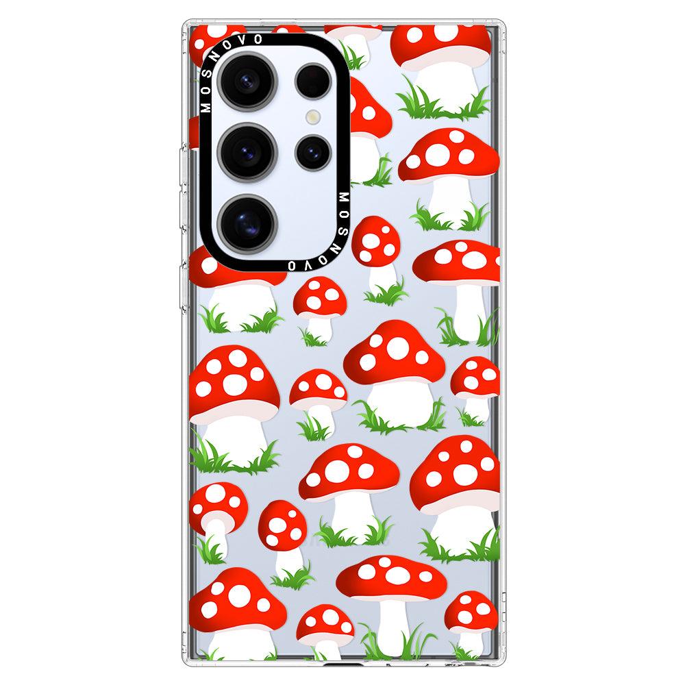 Cute Mushroom Phone Case - Samsung Galaxy S24 Ultra Case - MOSNOVO