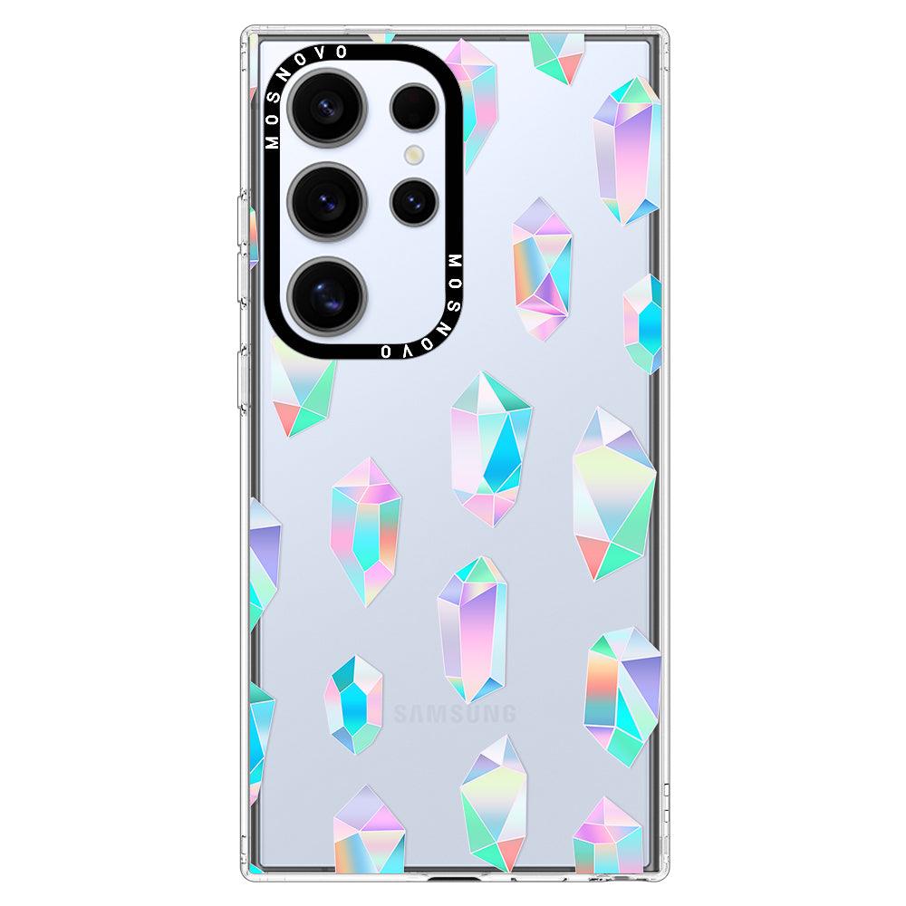 Crystal Gradient Diamond Phone Case - Samsung Galaxy S24 Ultra Case - MOSNOVO