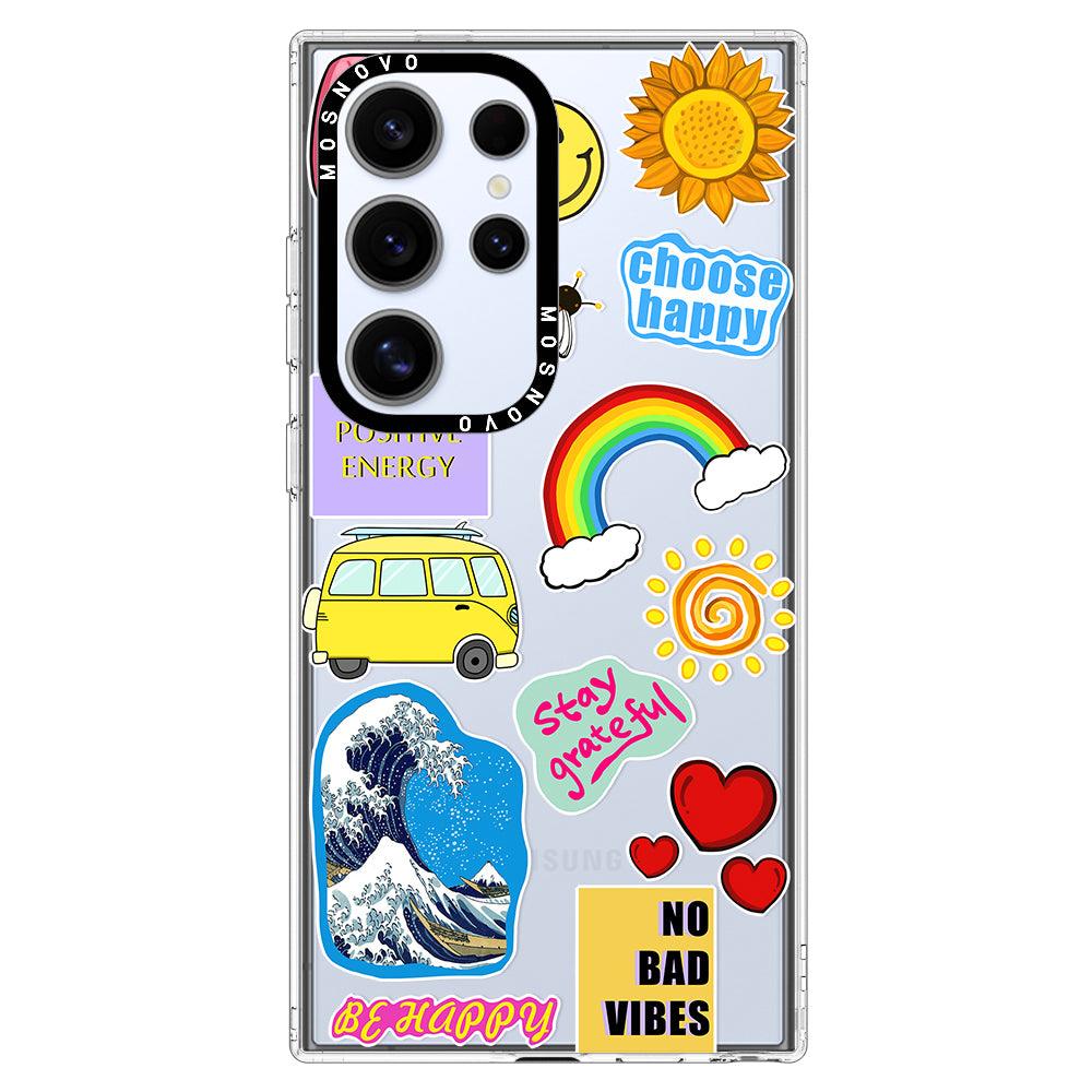 Summer Vibes Phone Case - Samsung Galaxy S24 Ultra Case - MOSNOVO