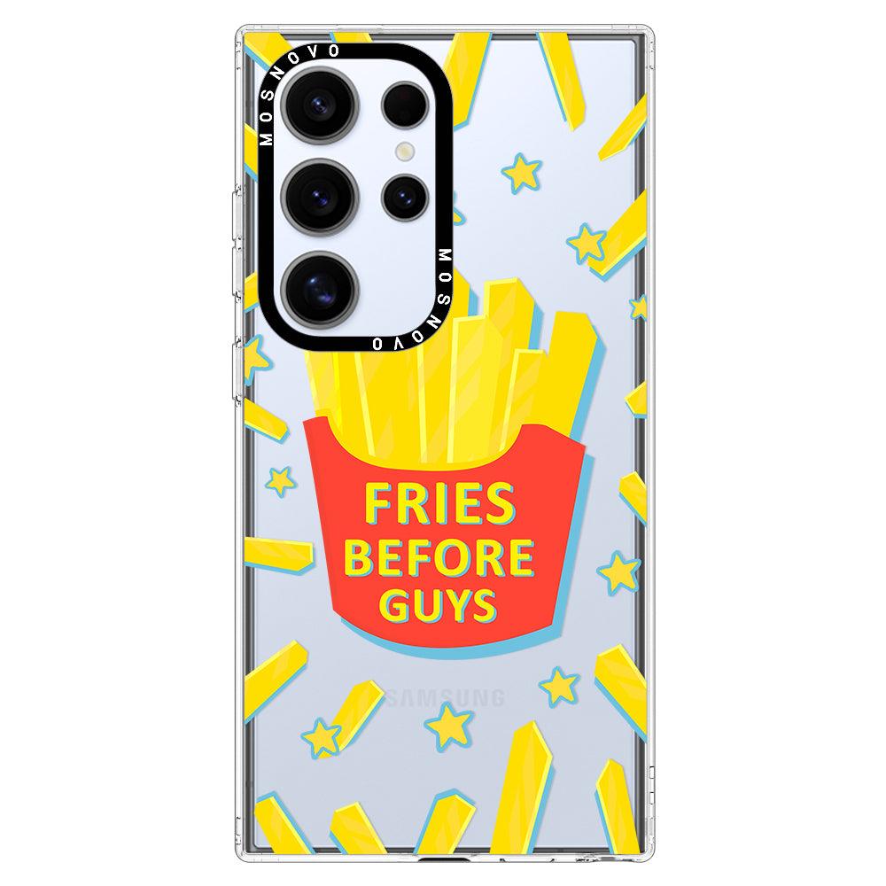 Fries Before Guys Phone Case - Samsung Galaxy S24 Ultra Case - MOSNOVO