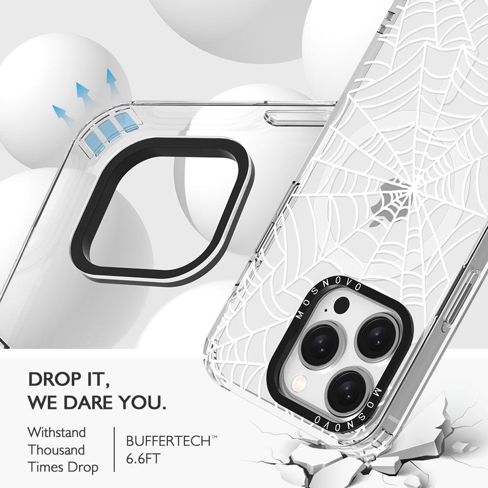 Spider Web Phone Case - iPhone 15 Pro Case - MOSNOVO