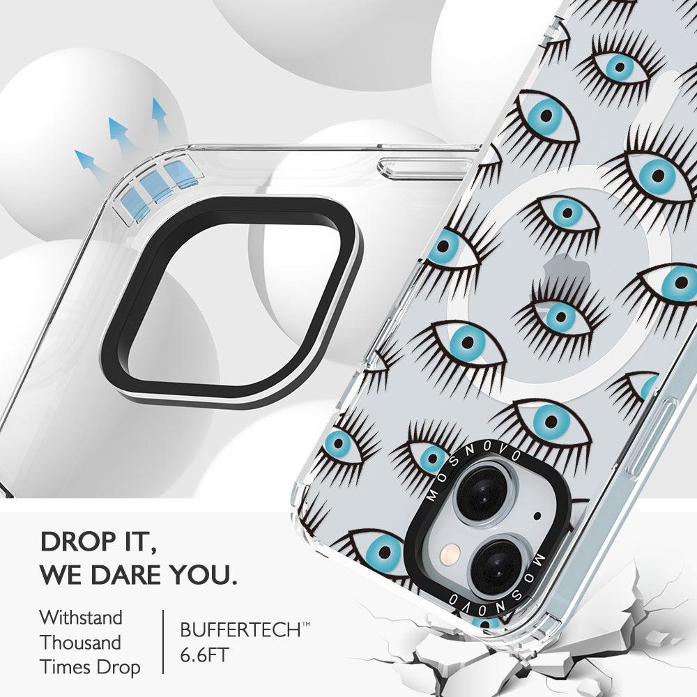 Evil Eye Phone Case - iPhone 15 Plus Case - MOSNOVO