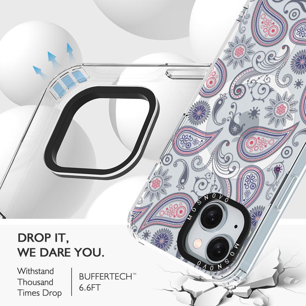 Paisley Phone Case - iPhone 15 Case - MOSNOVO