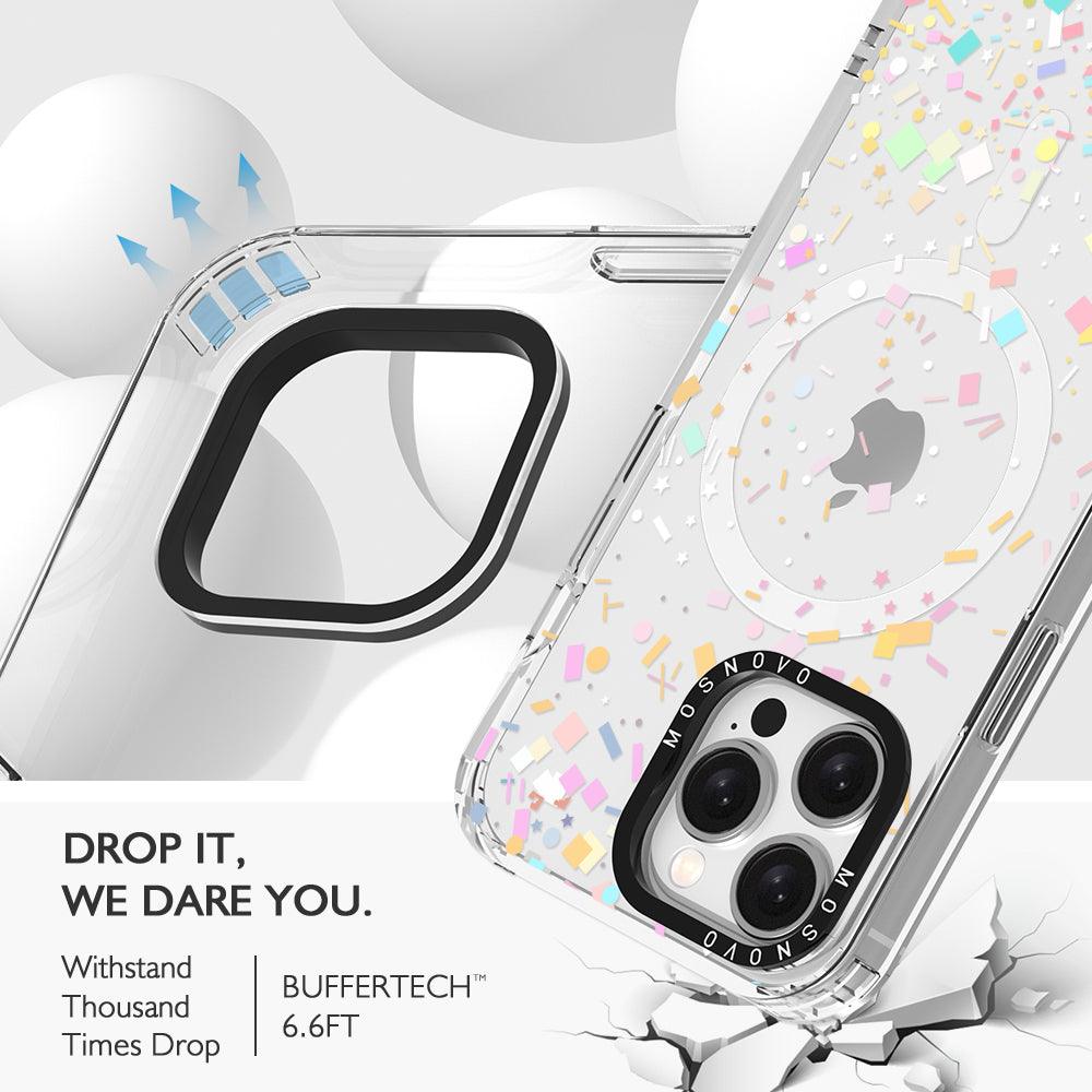 Confetti Phone Case - iPhone 15 Pro Max Case - MOSNOVO