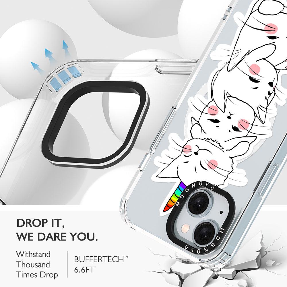 Squishcat Phone Case - iPhone 15 Plus Case - MOSNOVO