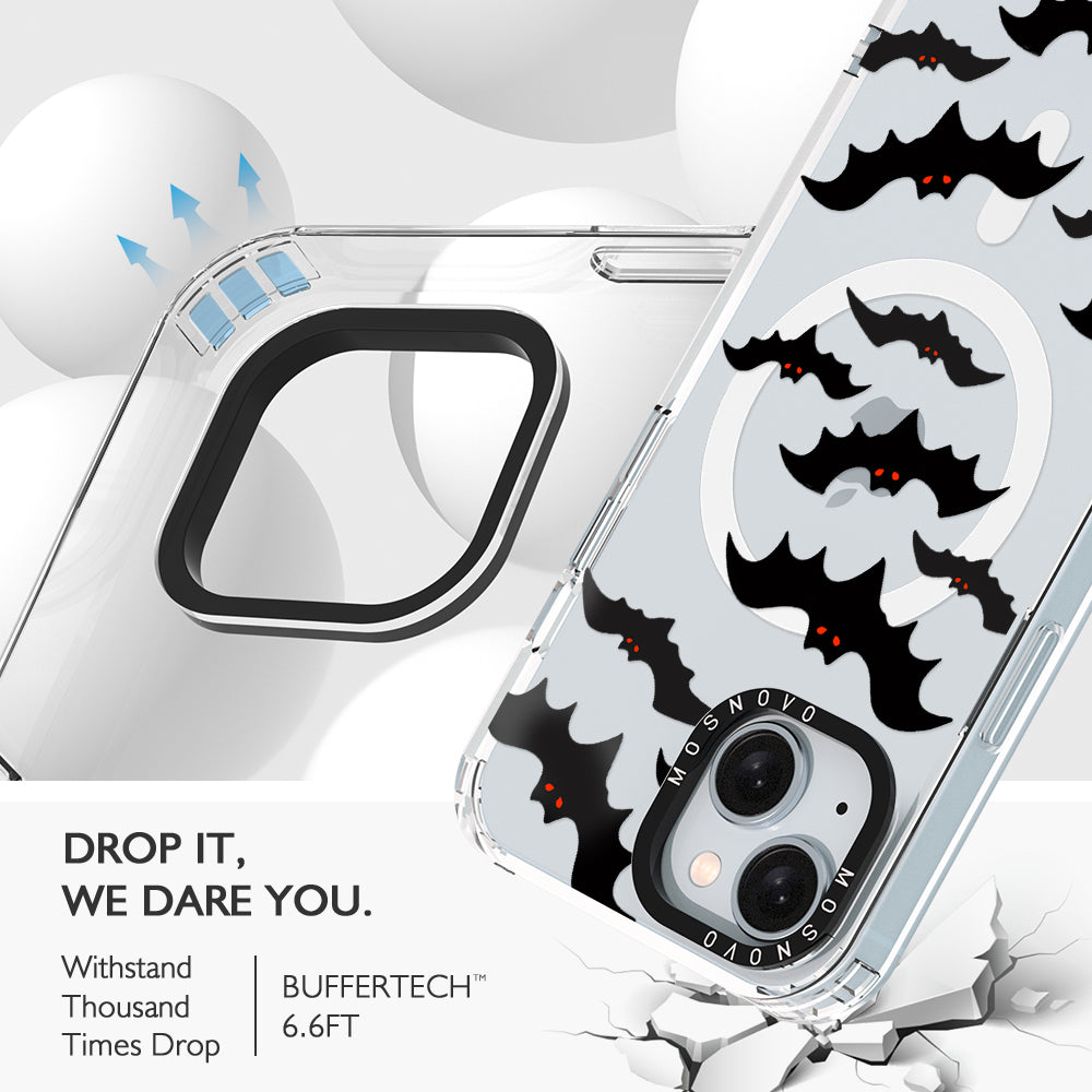 Evil Bat Phone Case - iPhone 15 Case - MOSNOVO