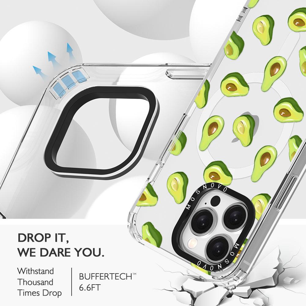 Fleshy Avocado Phone Case - iPhone 15 Pro Max Case - MOSNOVO