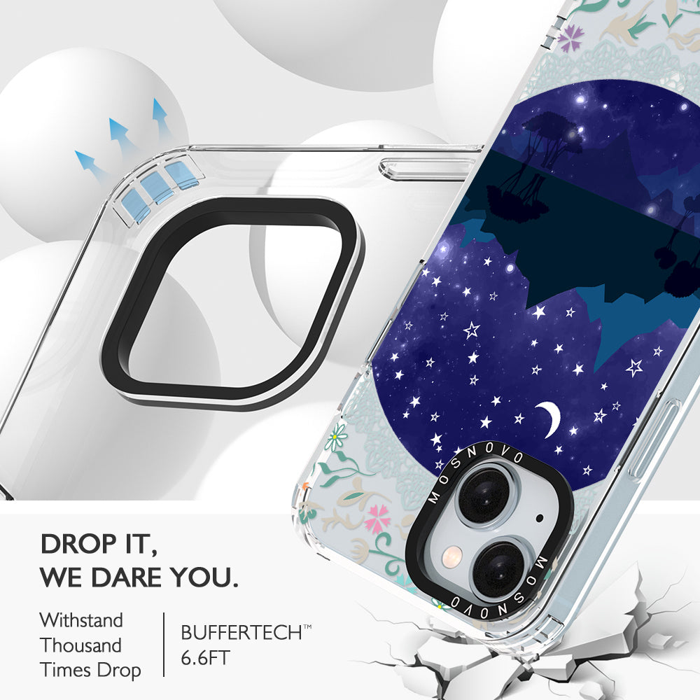 Night Scene Phone Case - iPhone 15 Case Clear With Magsafe