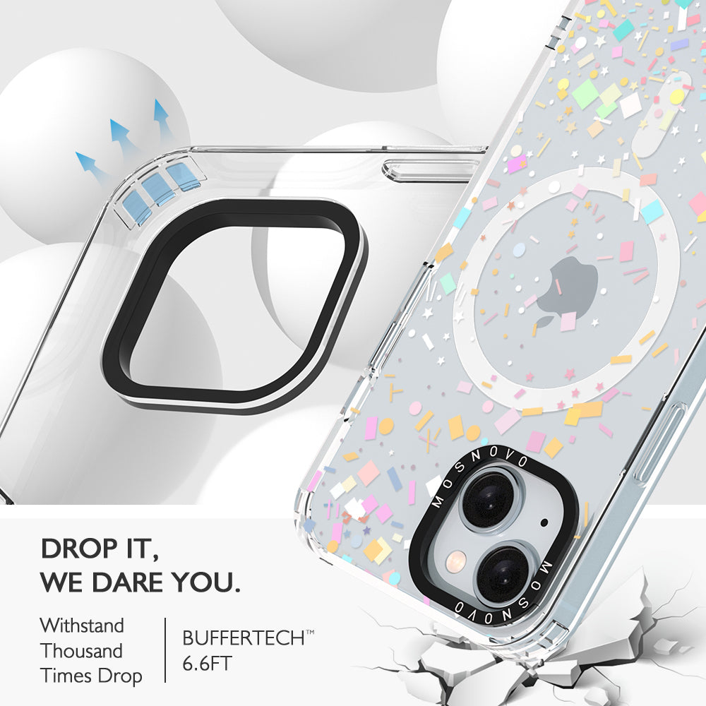 Confetti Phone Case - iPhone 15 Plus Case - MOSNOVO