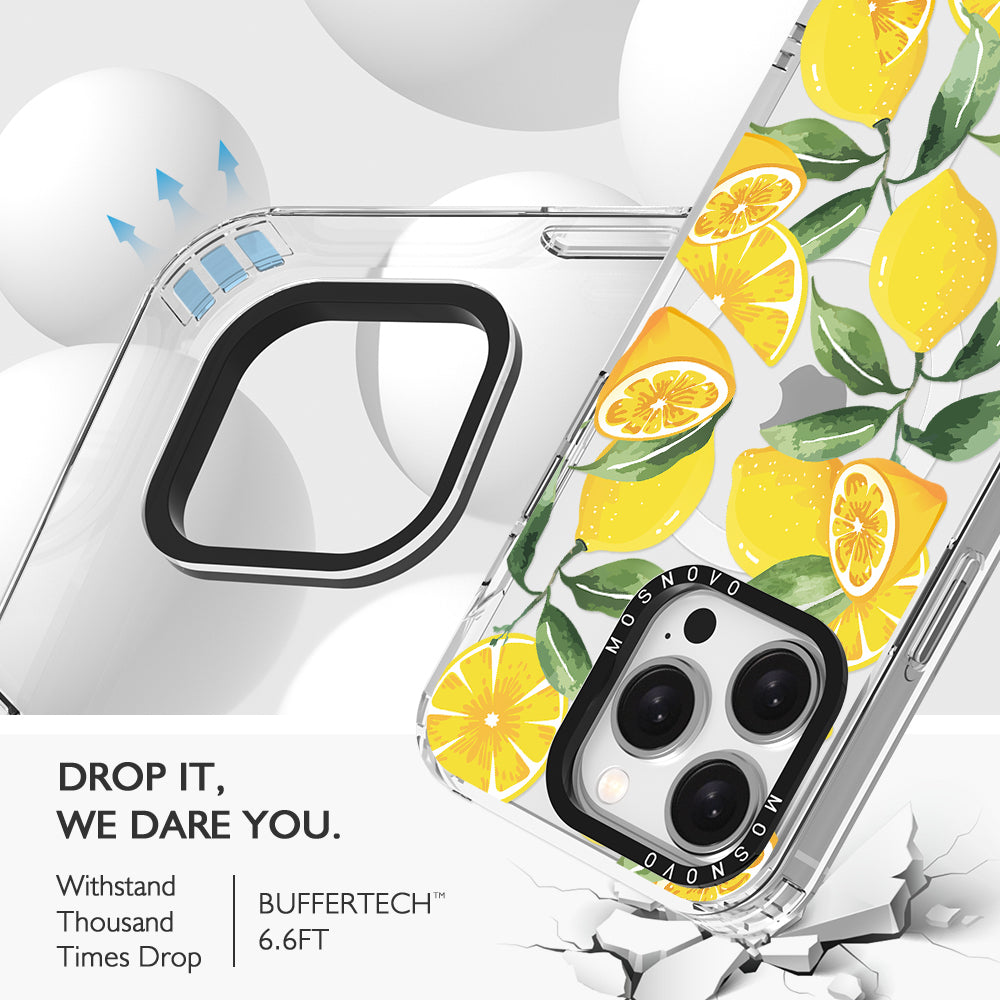 Lemon Phone Case - iPhone 15 Pro Case - MOSNOVO