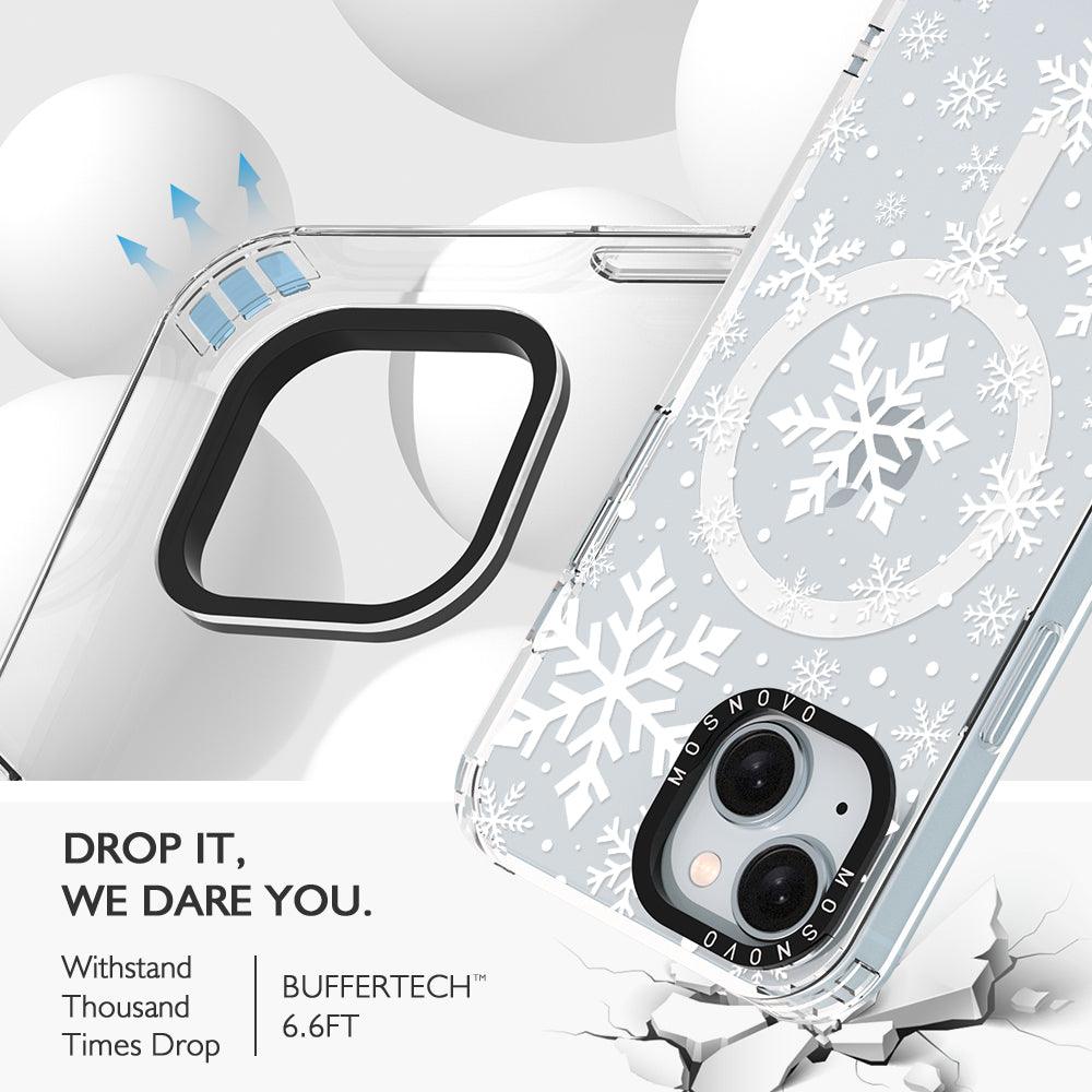 Snowflake Phone Case - iPhone 15 Case - MOSNOVO