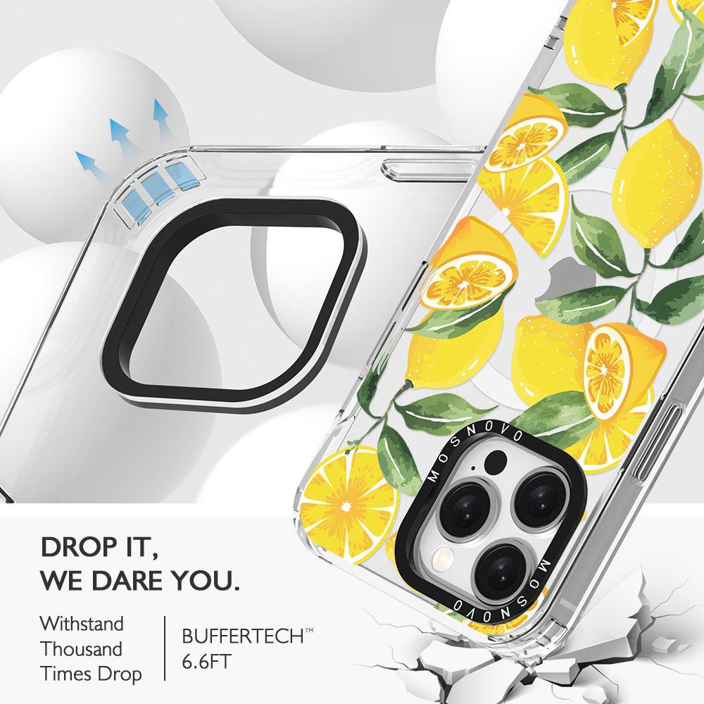 Lemon Phone Case - iPhone 15 Pro Max Case - MOSNOVO