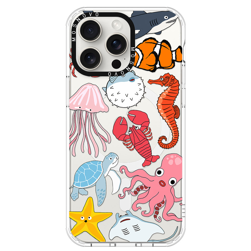 Sea World Phone Case - iPhone 15 Pro Max Case - MOSNOVO