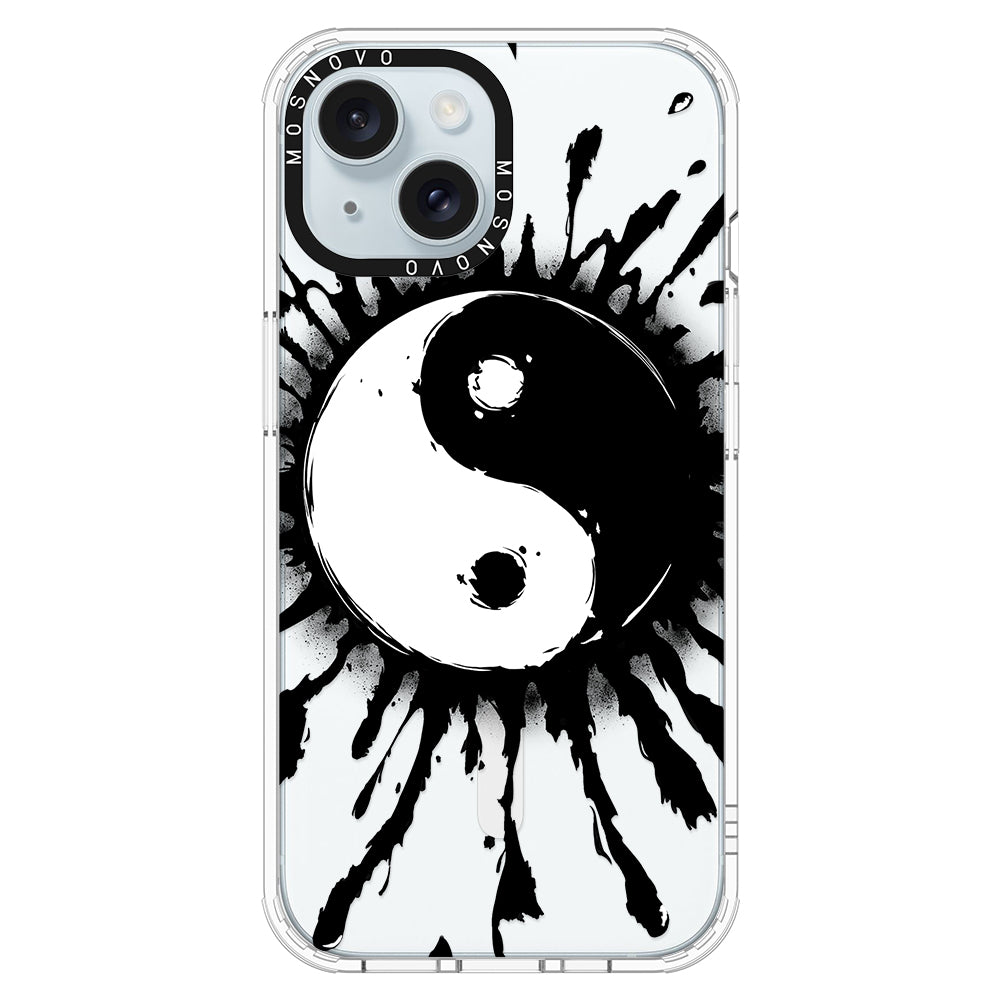 Ying Yang Phone Case - iPhone 15 Plus Case - MOSNOVO