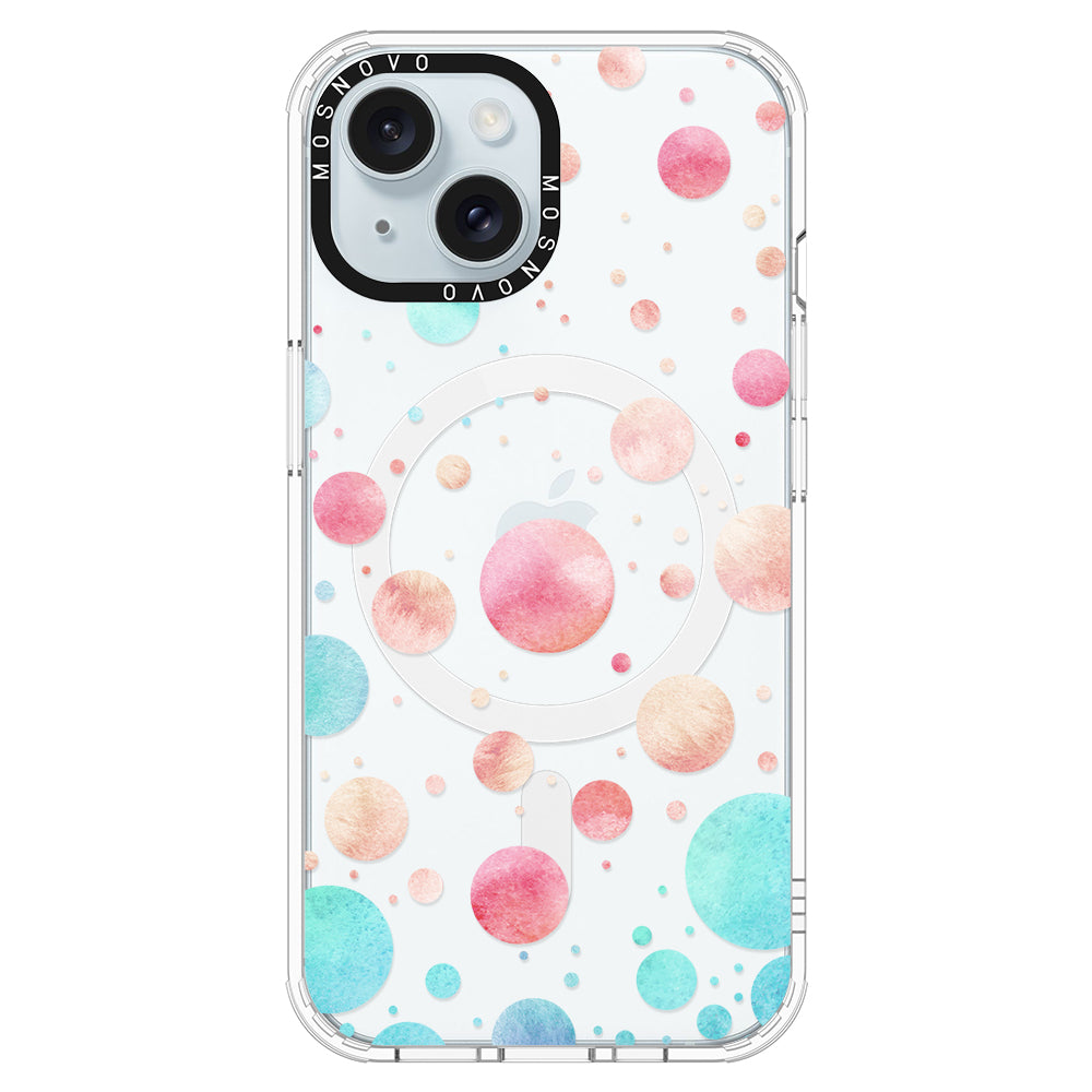 Colorful Bubbles Phone Case - iPhone 15 Plus Case - MOSNOVO