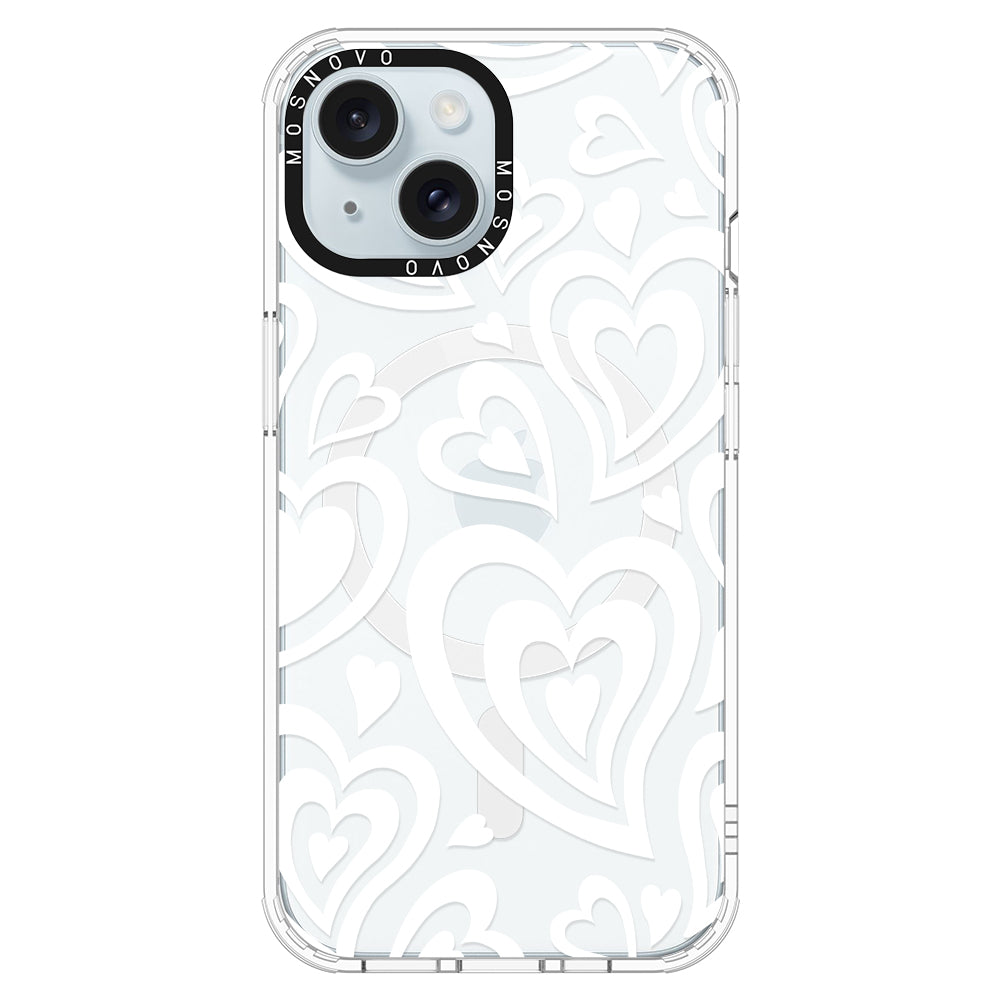 Twist Heart Phone Case - iPhone 15 Plus Case - MOSNOVO