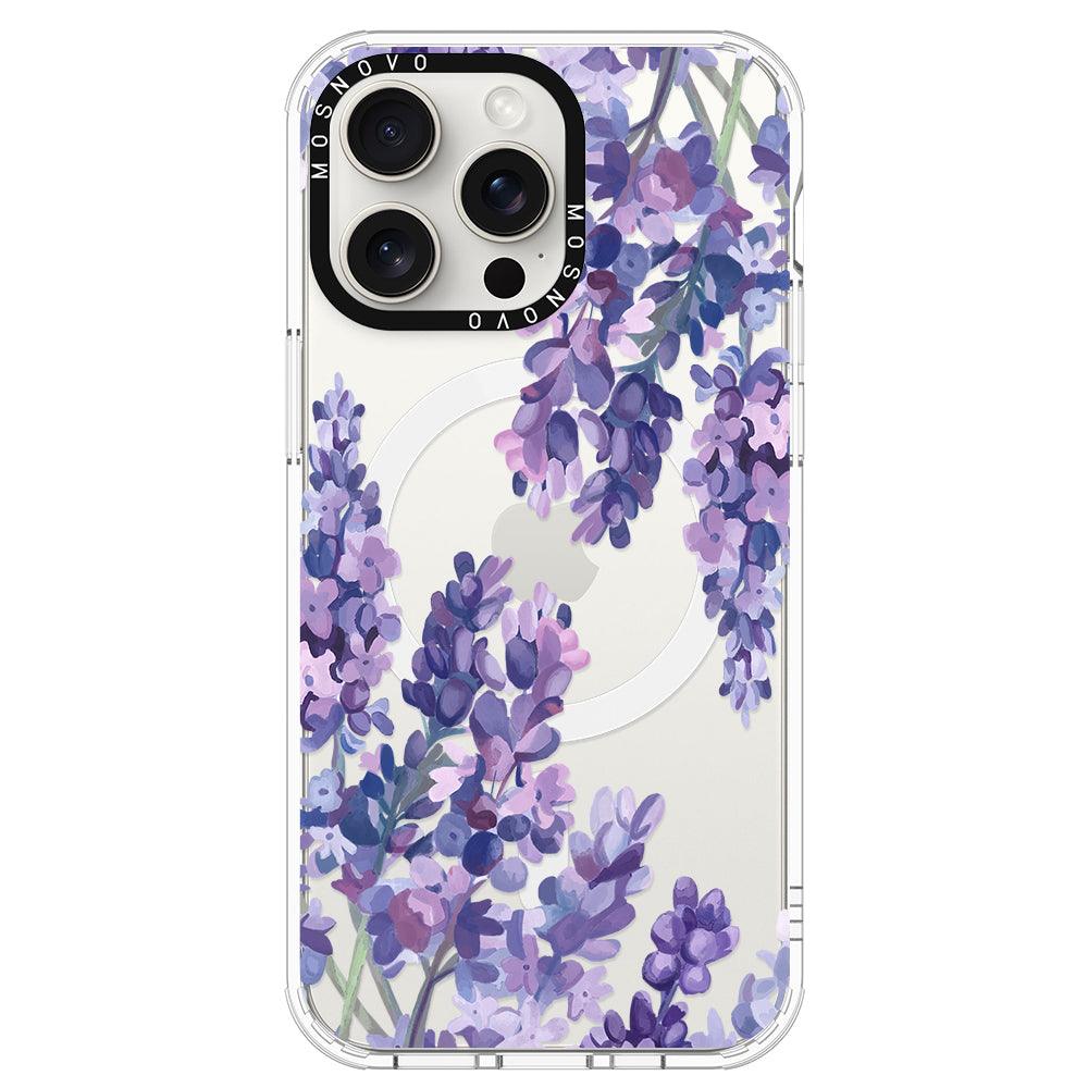 Lavender Phone Case - iPhone 15 Pro Max Case - MOSNOVO