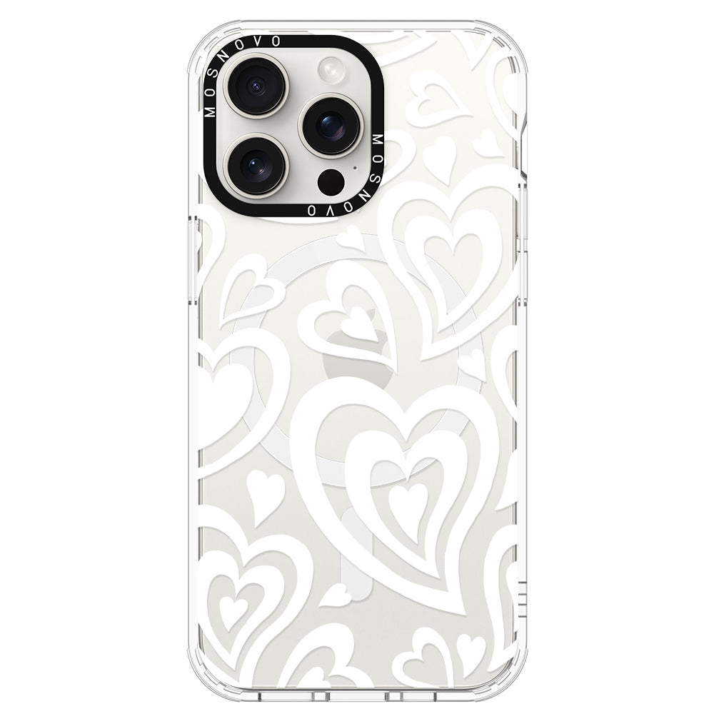 Twist Heart Phone Case - iPhone 15 Pro Max Case - MOSNOVO