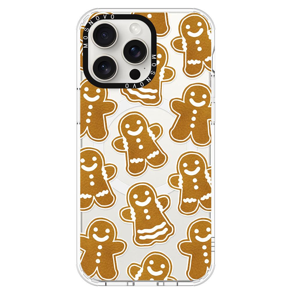 Ginger Breadman Phone Case - iPhone 15 Pro Max Case - MOSNOVO