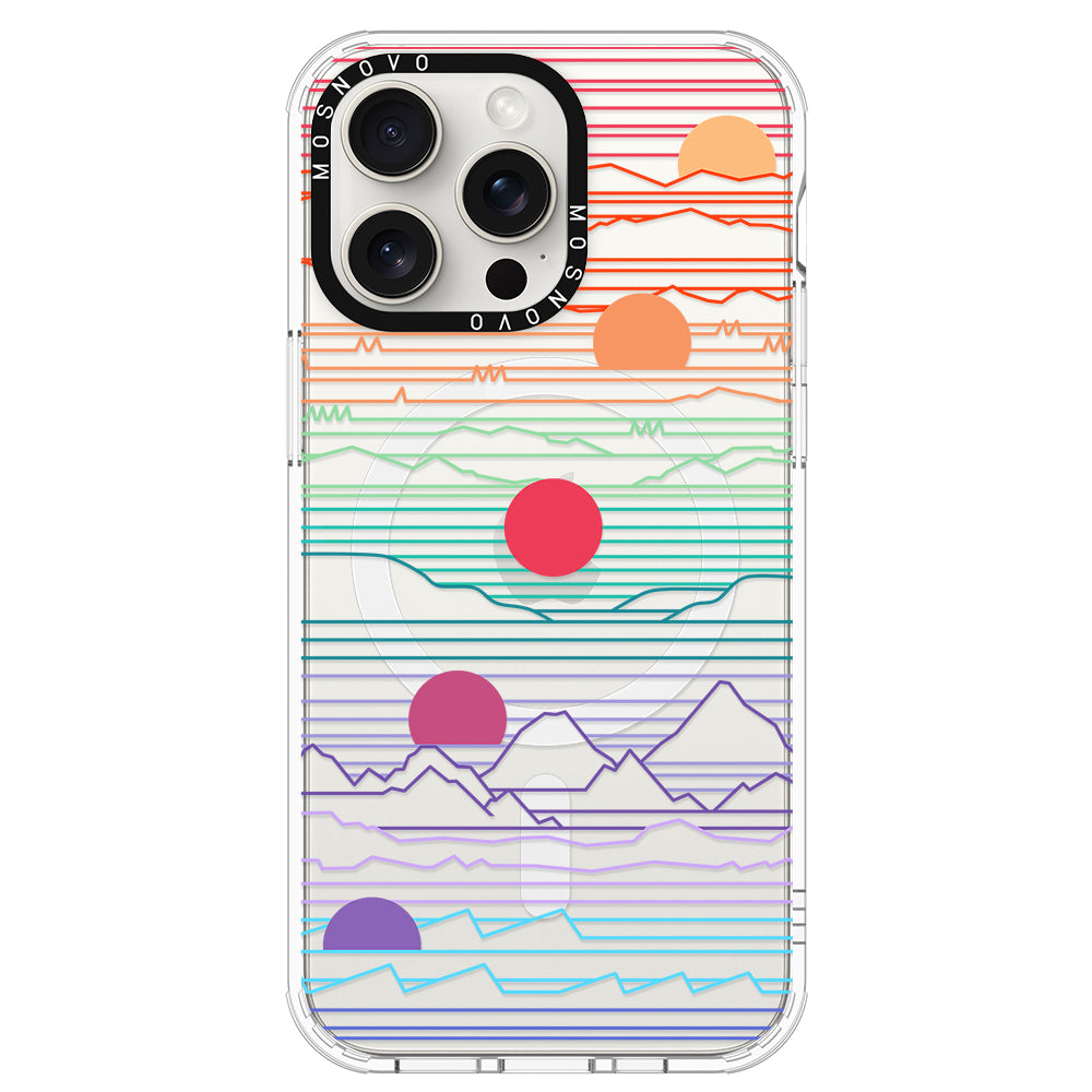 Sunset Phone Case - iPhone 15 Pro Max Case - MOSNOVO