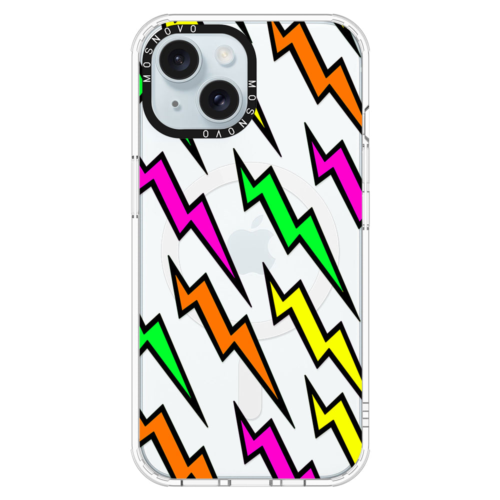 Colorful Lightning Phone Case - iPhone 15 Case - MOSNOVO