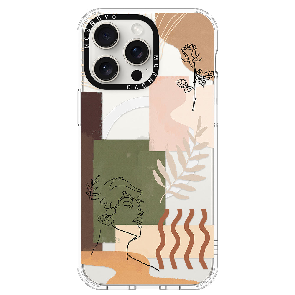 Modern Art Phone Case - iPhone 15 Pro Max Case - MOSNOVO