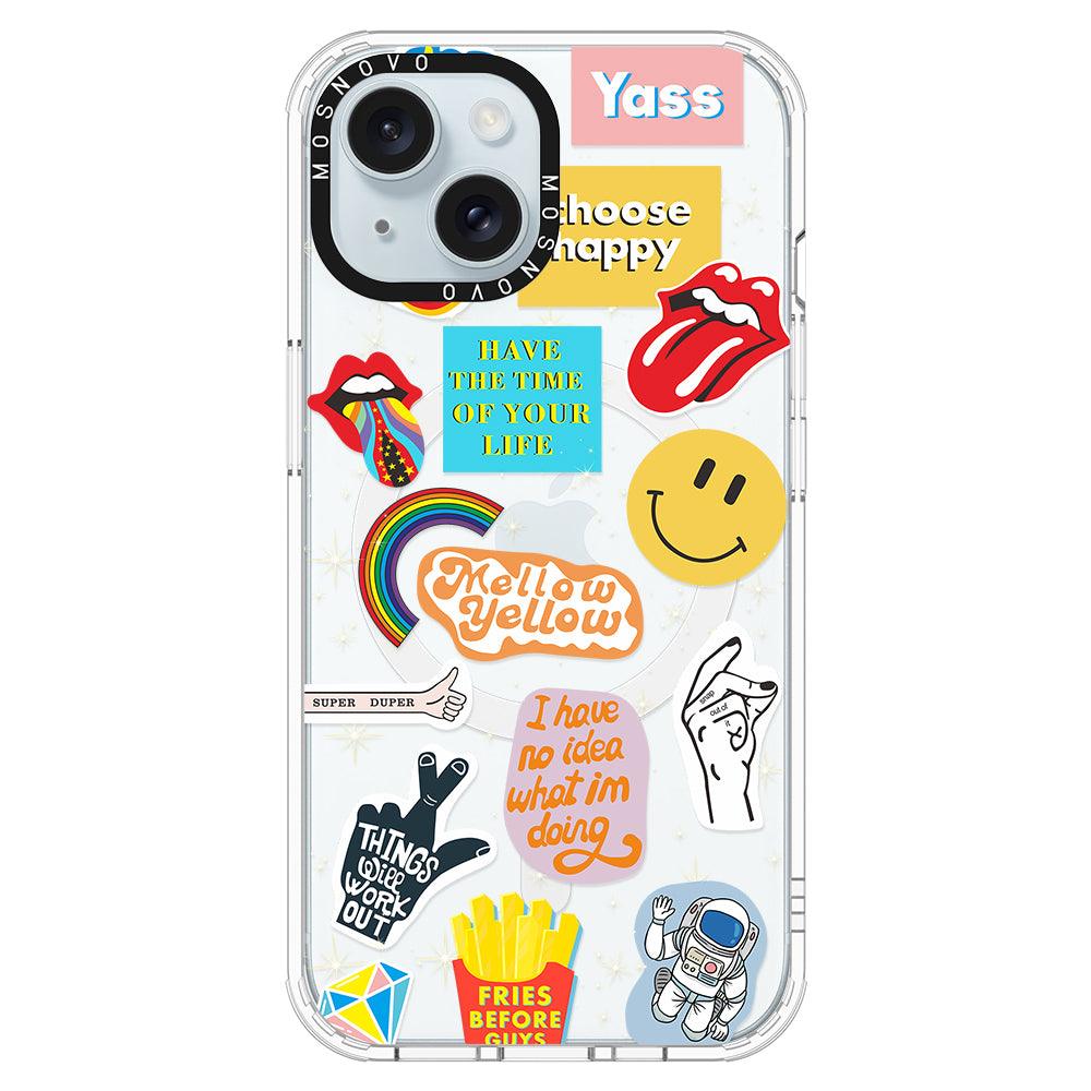 Pop Culture Phone Case - iPhone 15 Plus Case - MOSNOVO