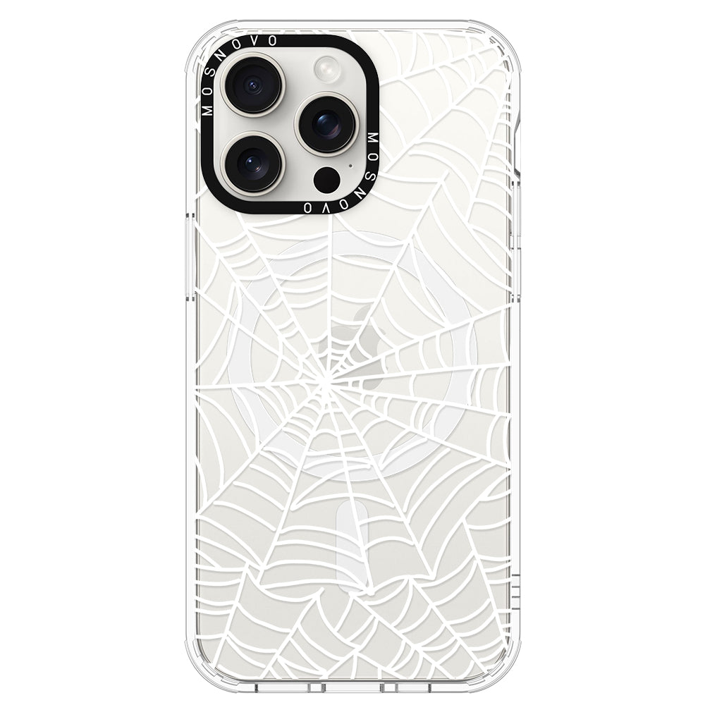 Spider Web Phone Case - iPhone 15 Pro Max Case - MOSNOVO