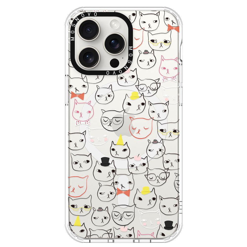 Grumpy Cat Phone Case - iPhone 15 Pro Max Case - MOSNOVO