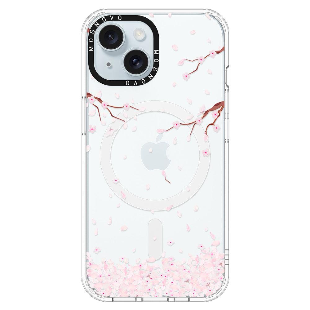 Sakura Phone Case - iPhone 15 Plus Case - MOSNOVO