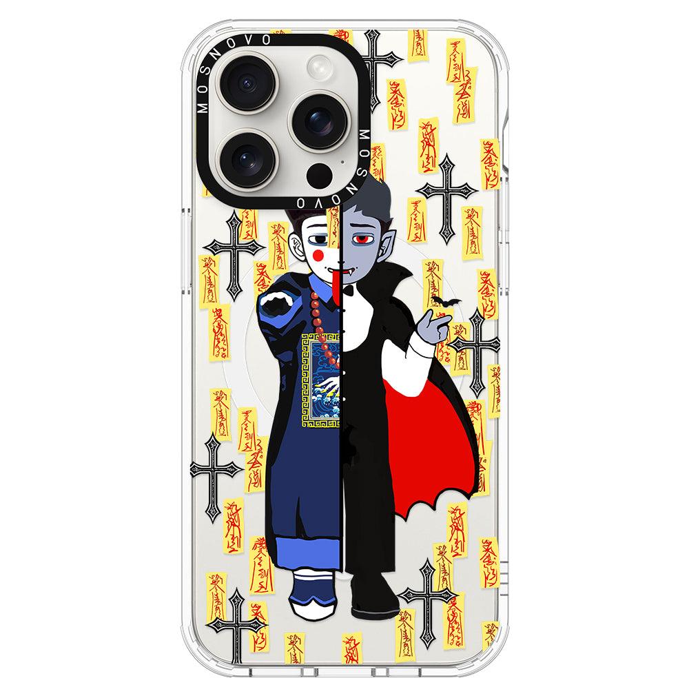 Vampire Vs Jiangshi Phone Case - iPhone 15 Pro Max Case - MOSNOVO