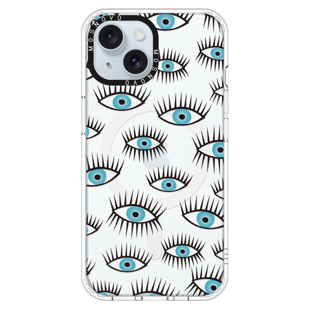 Evil Eye Phone Case - iPhone 15 Plus Case - MOSNOVO