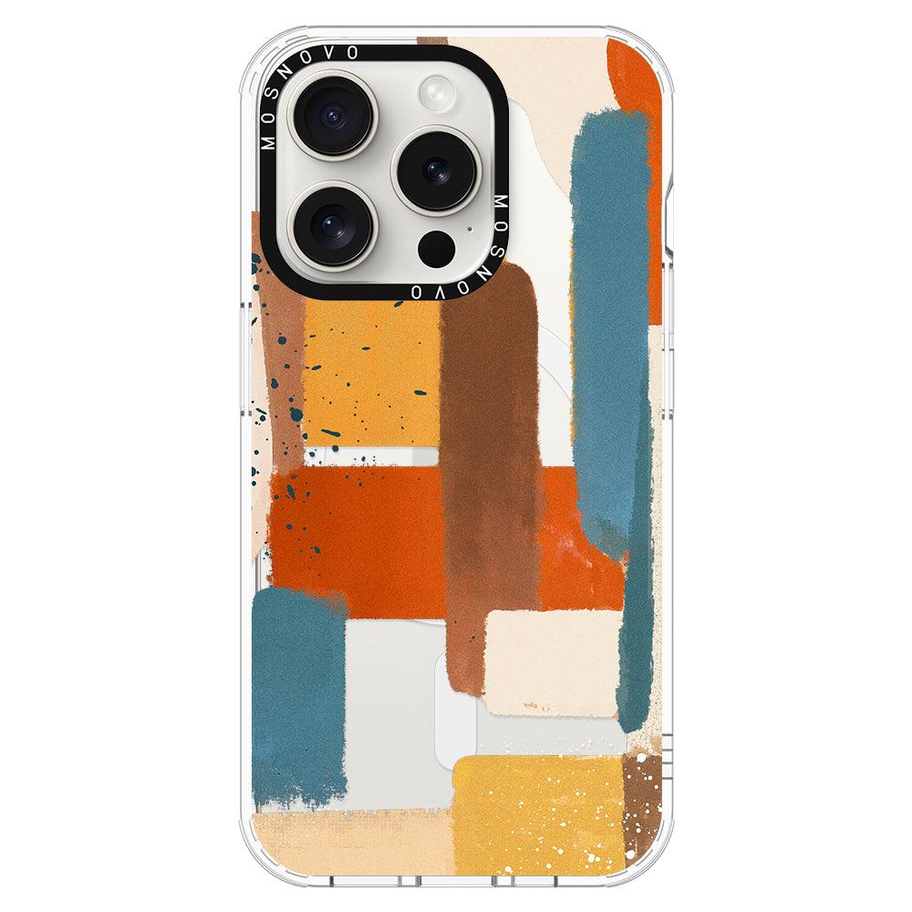 Modern Abstract Artwork Phone Case - iPhone 15 Pro Case - MOSNOVO