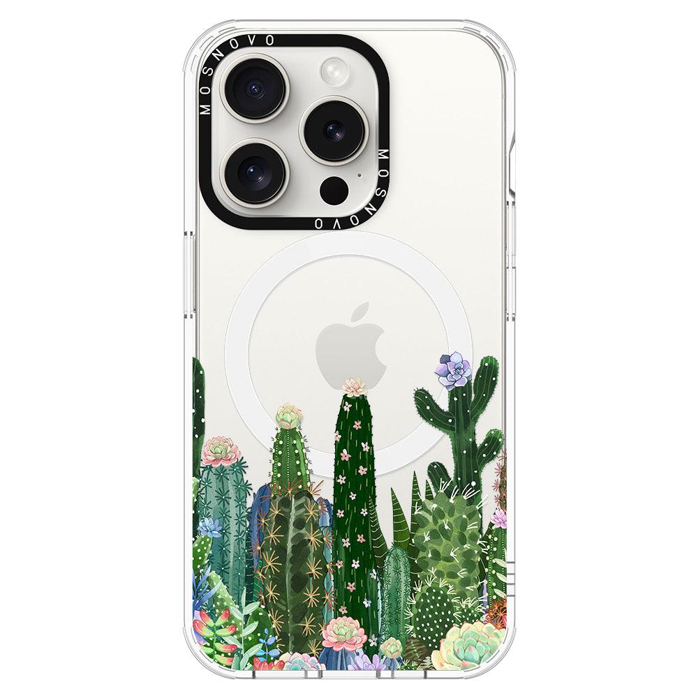 Desert Cactus Phone Case - iPhone 15 Pro Case - MOSNOVO