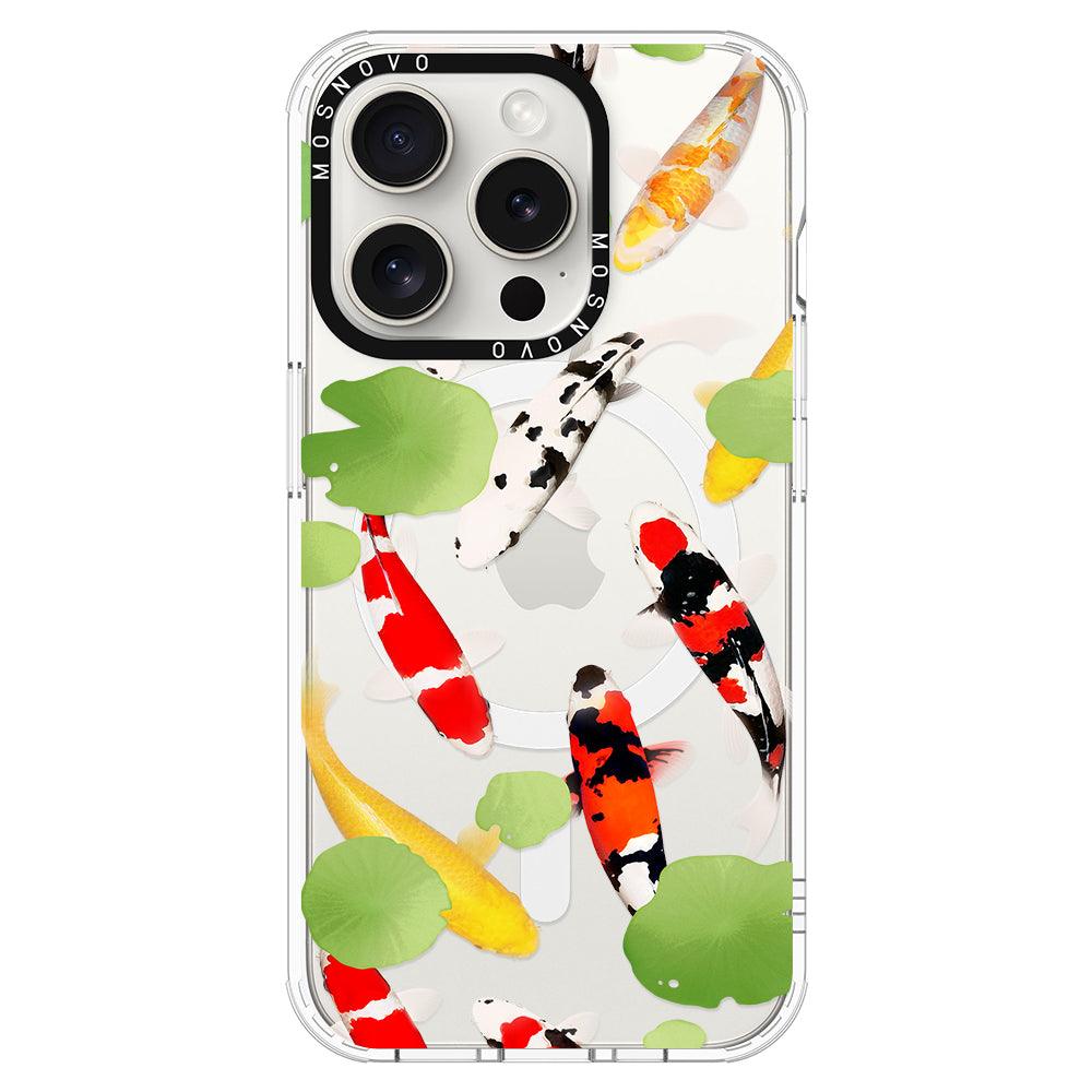 Koi Phone Case - iPhone 15 Pro Case - MOSNOVO