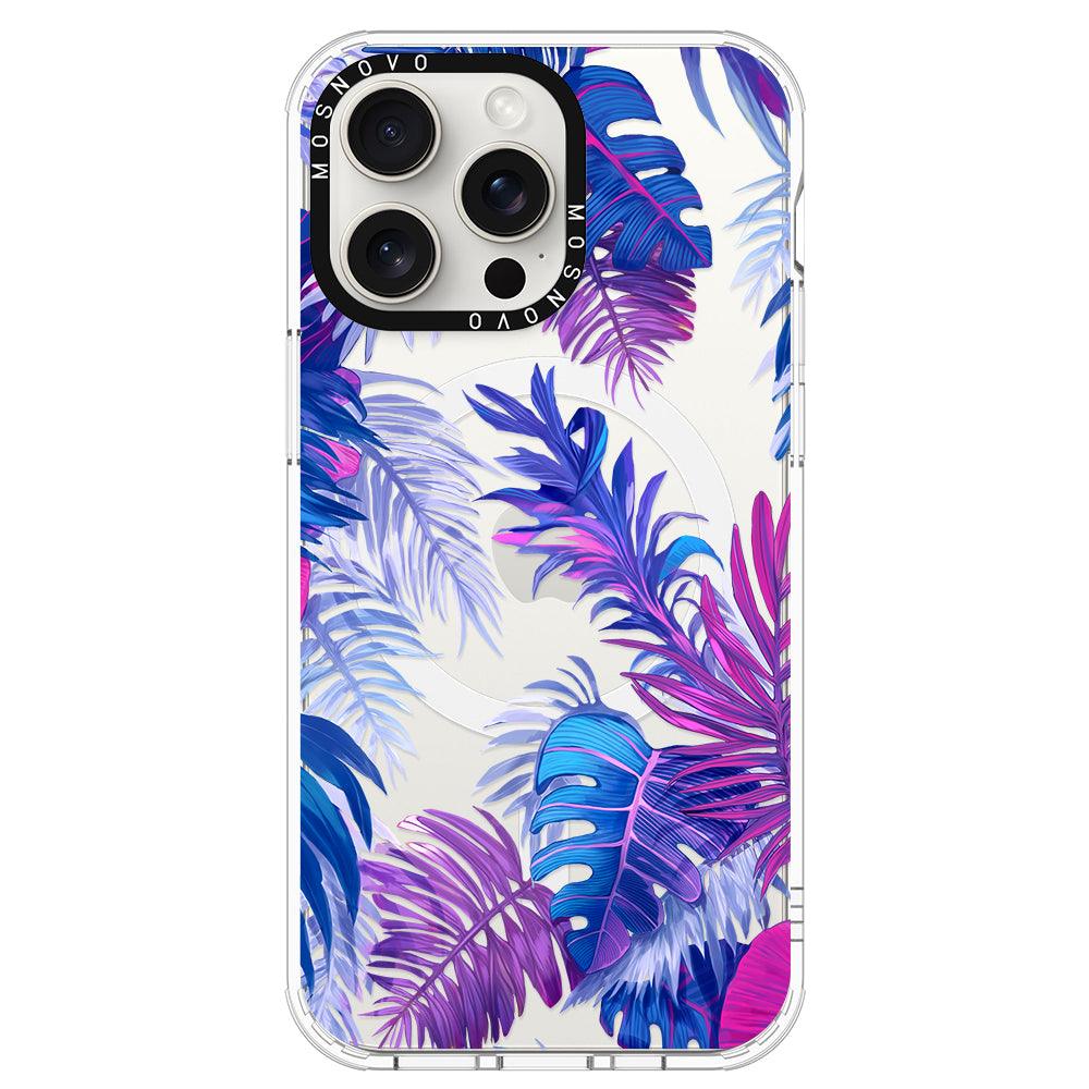 Fancy Palm Leaves Phone Case - iPhone 15 Pro Max Case - MOSNOVO