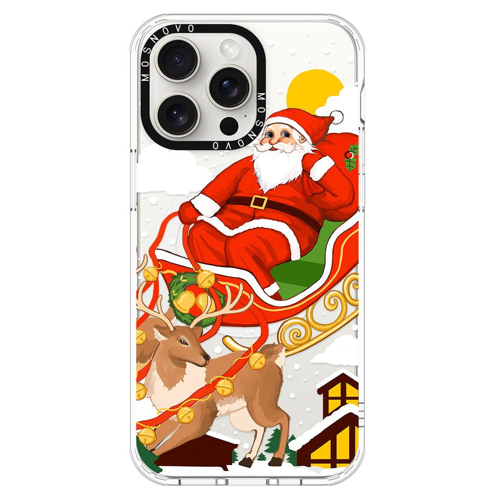 Santa Claus Phone Case - iPhone 15 Pro Max Case - MOSNOVO