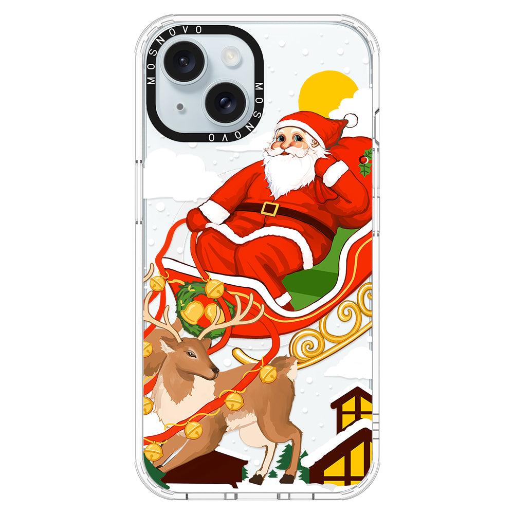 Santa Claus Phone Case - iPhone 15 Plus Case - MOSNOVO