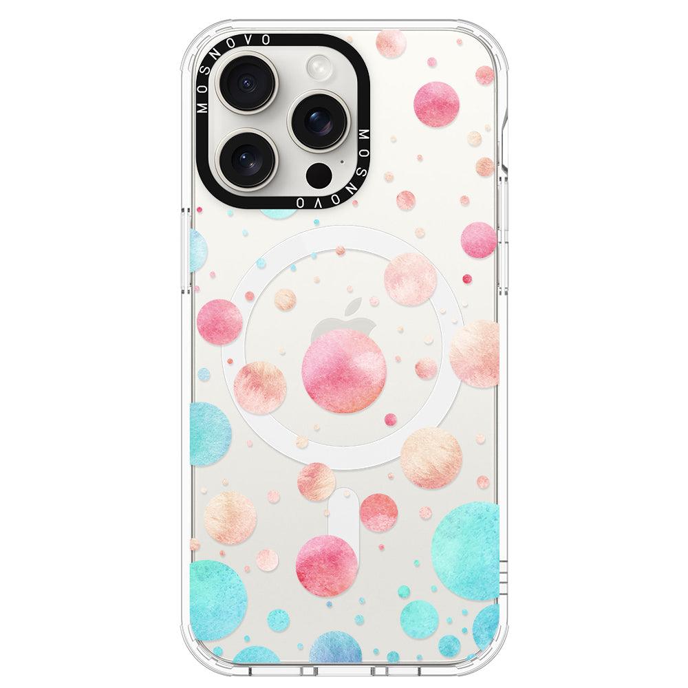 Colorful Bubbles Phone Case - iPhone 15 Pro Max Case - MOSNOVO