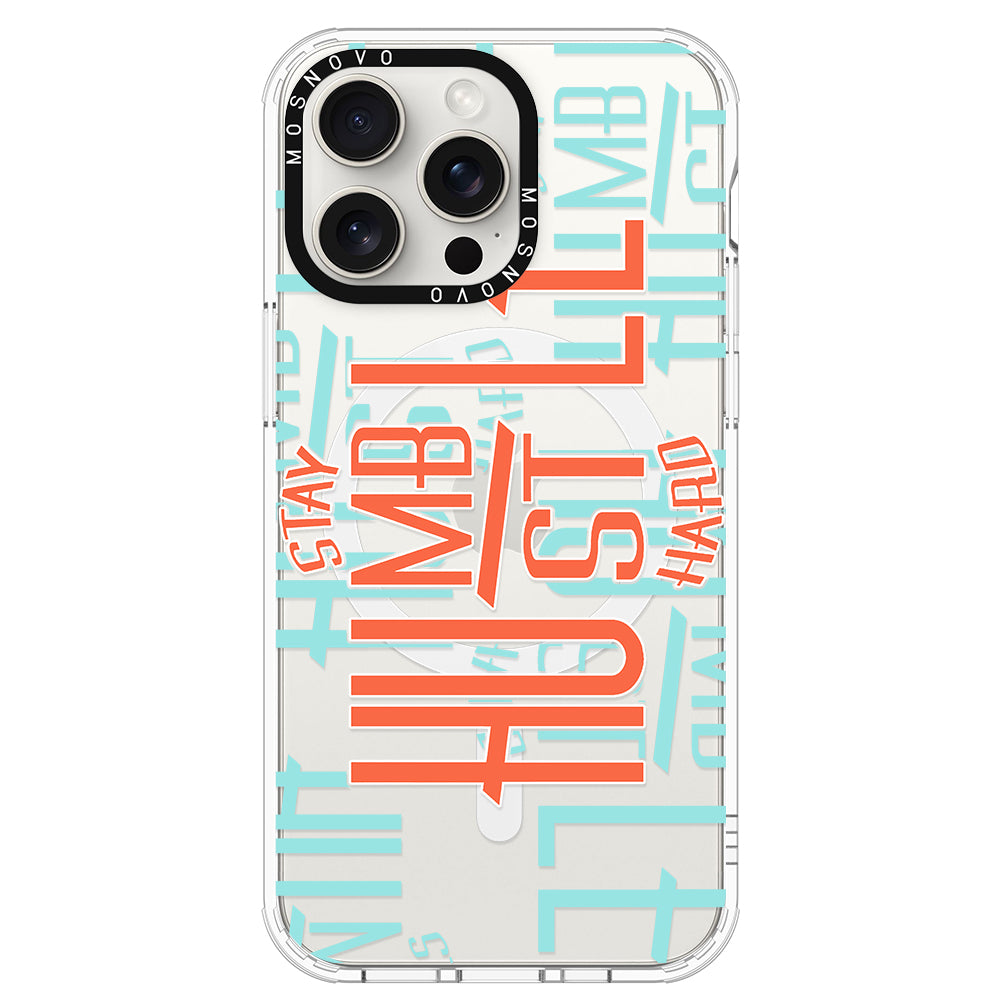 Hustle Phone Case - iPhone 15 Pro Max Case - MOSNOVO