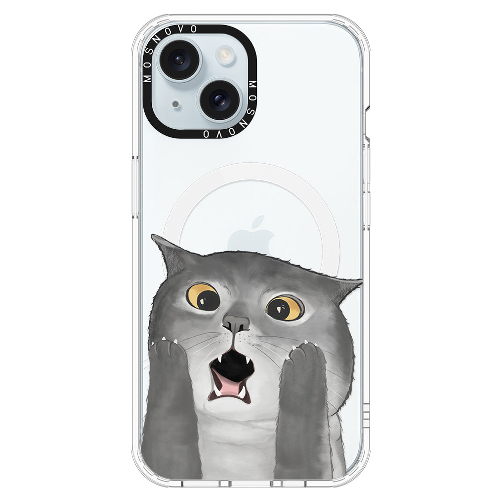 OMG Cat Phone Case - iPhone 15 Case - MOSNOVO