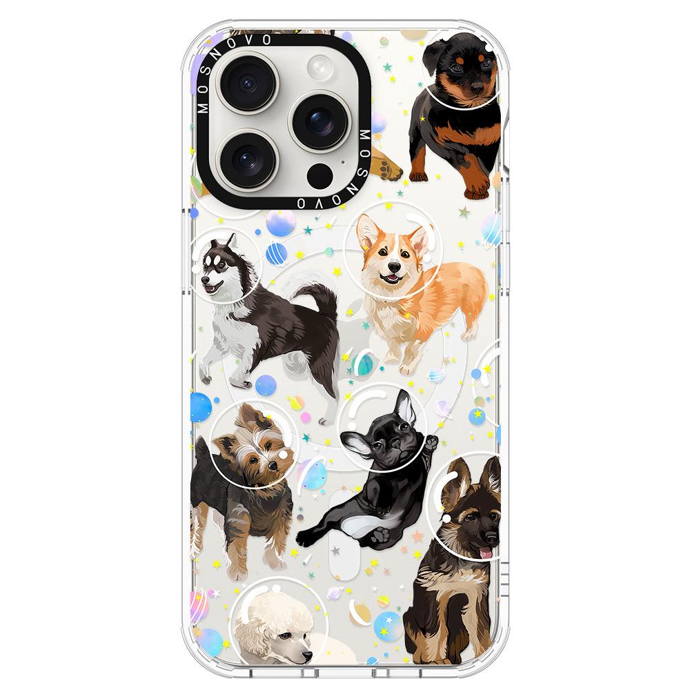 Space Dog Phone Case - iPhone 15 Pro Max Case - MOSNOVO