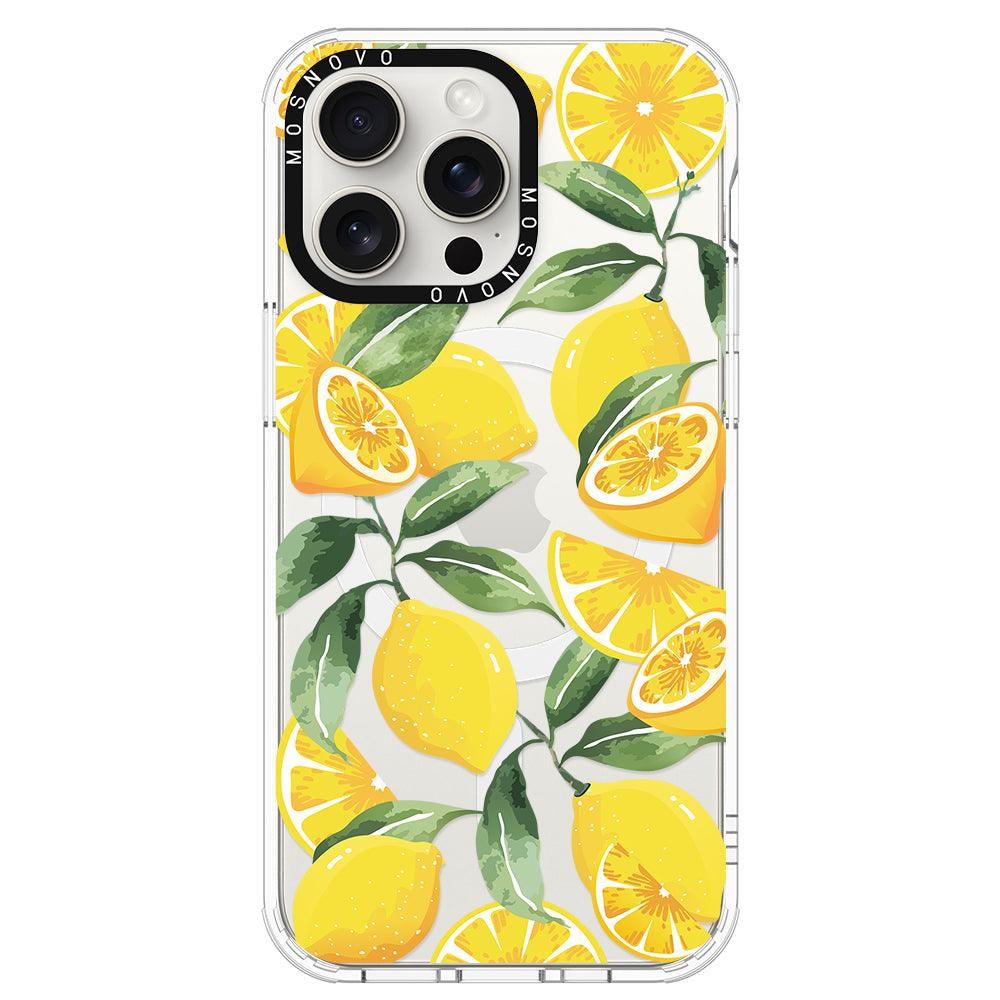 Lemon Phone Case - iPhone 15 Pro Max Case - MOSNOVO