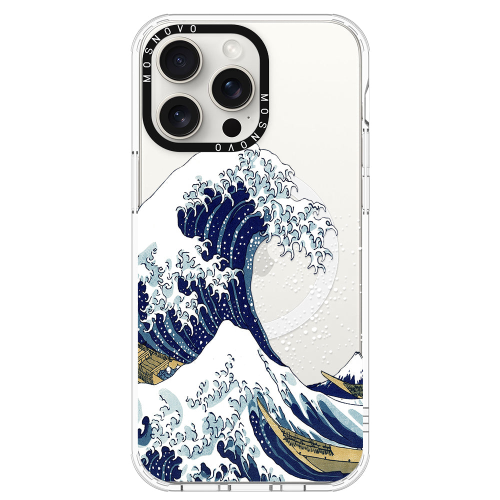 Great Wave Phone Case - iPhone 15 Pro Max Case - MOSNOVO