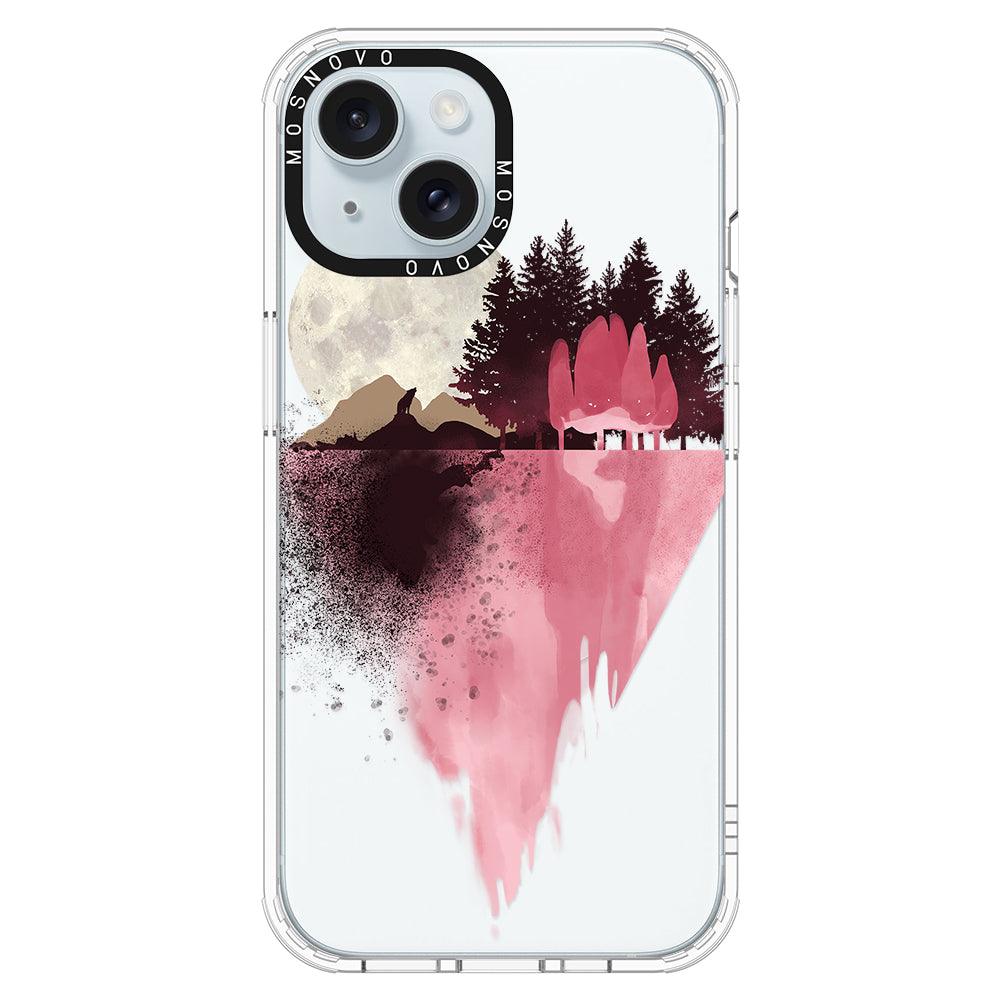 Mountain Landscape Phone Case - iPhone 15 Plus Case - MOSNOVO