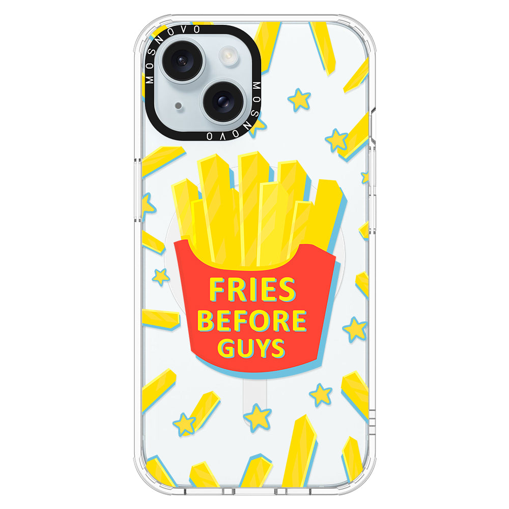 Fries Before Guys Phone Case - iPhone 15 Plus Case - MOSNOVO