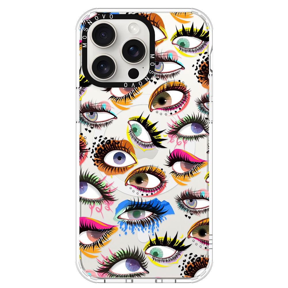 Eyes Phone Case - iPhone 15 Pro Max Case - MOSNOVO