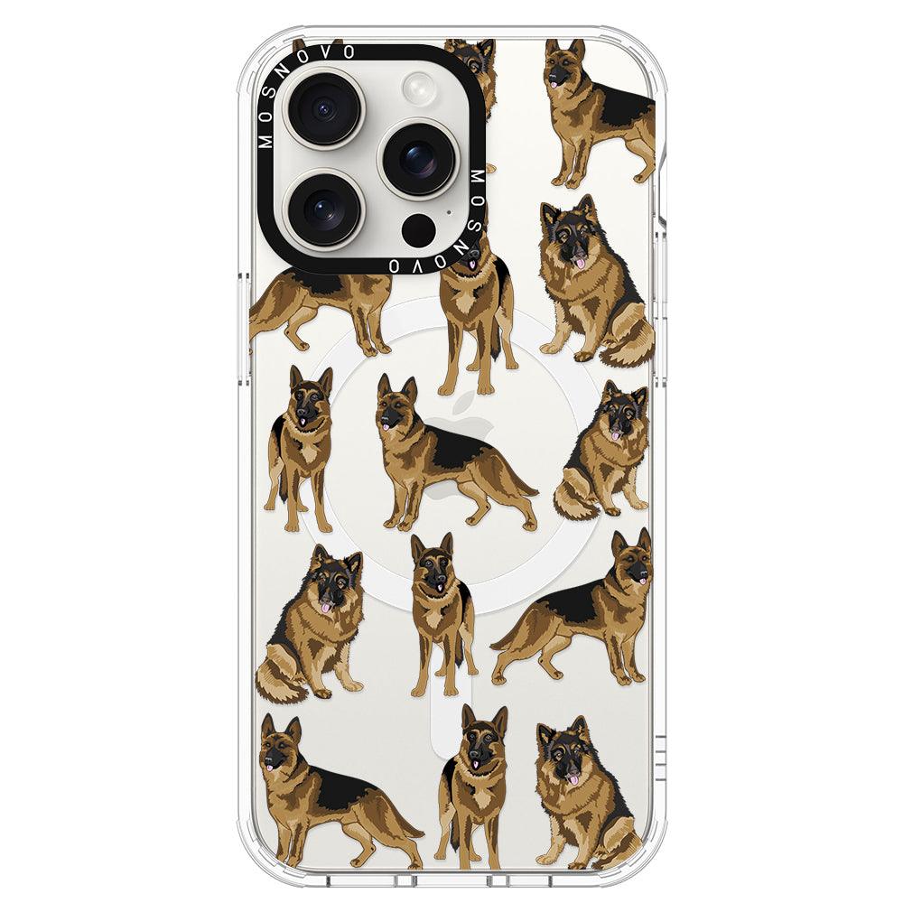 Shepherd Dog Phone Case - iPhone 15 Pro Max Case - MOSNOVO